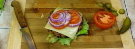 супер бургер. Шаг 11