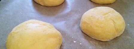 тыквенные булочки для бургеров. Шаг 7