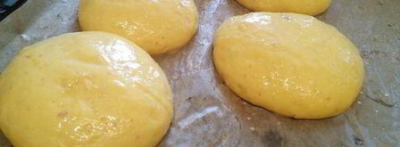 тыквенные булочки для бургеров. Шаг 8