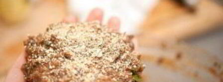 вегетарианские бургеры с фасолью. Шаг 6