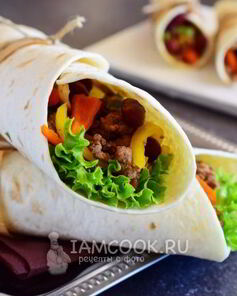 Буррито с фаршем