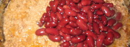 буррито с фасолью и фаршем. Шаг 4