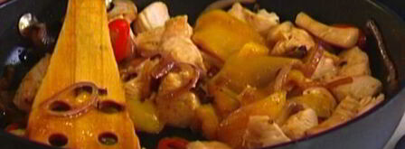 буррито с индейкой, помидорами и сыром. Шаг 8