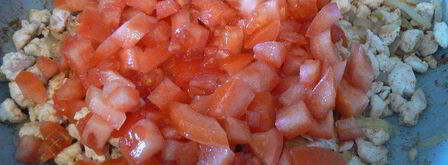 буррито с курицей и фасолью. Шаг 5