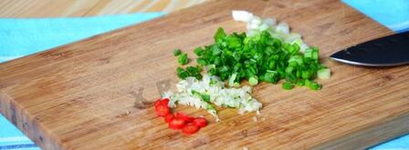 буррито с курицей и рисом. Шаг 3