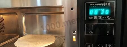 буррито с курицей и стручковой фасолью. Шаг 9