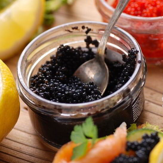 Рецепт бутерброда с черной икрой