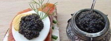 бутерброд с черной икрой. Шаг 5