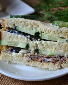 Бутербродный торт