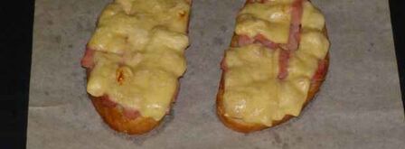 бутерброды с помидорами, ветчиной и сыром. Шаг 15