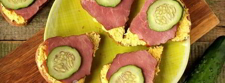 бутерброды с ветчиной. Шаг 9