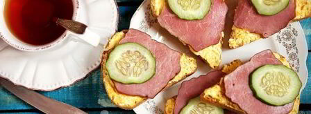 бутерброды с ветчиной. Шаг 10