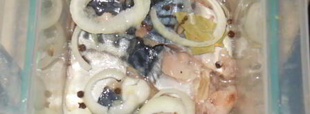 бутерброды со скумбрией быстрого домашнего посола. Шаг 4