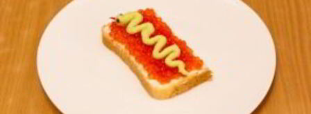 бутерброды змейка. Шаг 9