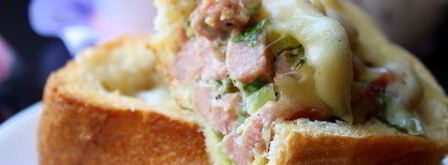 горячие бутерброды к завтраку. Шаг 7