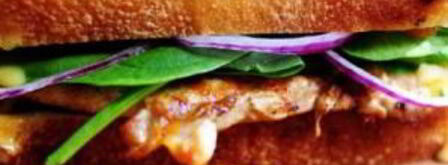 горячие бутерброды с курицей и абрикосовым соусом. Шаг 14