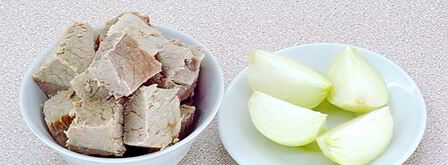 горячие закусочные бутерброды с фаршем. Шаг 3