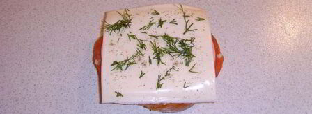 горячий бутерброд. Шаг 5