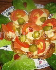 Мини-бутерброды