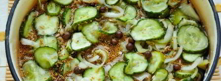 огурцы бутербродные без стерилизации на зиму. Шаг 18