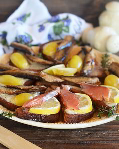 Праздничные бутерброды