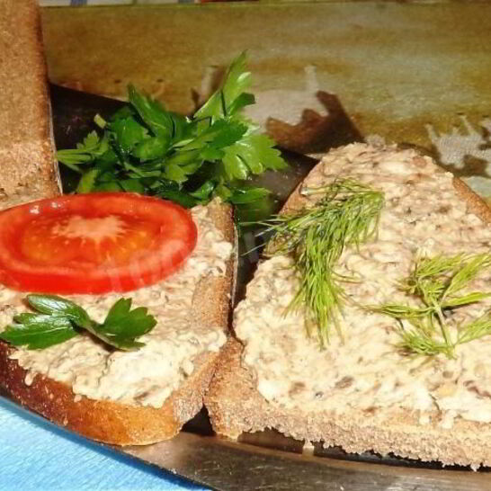 Рецепт вкусных бутербродов с грибами