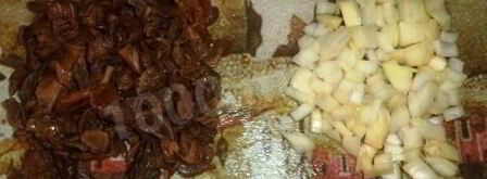 вкусные бутерброды с грибами. Шаг 3