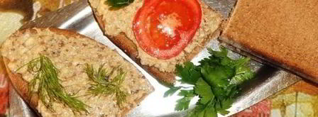 вкусные бутерброды с грибами. Шаг 9