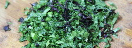 зеленые бутерброды. Шаг 3