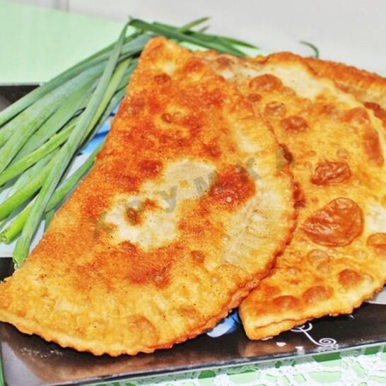 Рецепт чебуреков на кефире