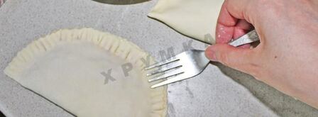 чебуреки на кефире. Шаг 11