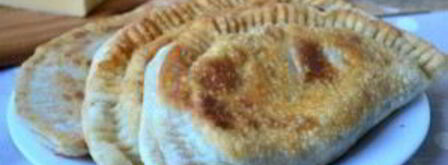 чебуреки с грибами и сыром. Шаг 10