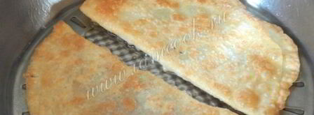 чебуреки с картошкой. Шаг 9