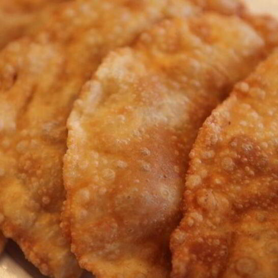 Рецепт чебуреков с тунцом