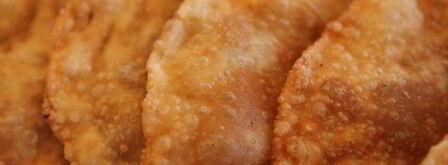 чебуреки с тунцом. Шаг 7