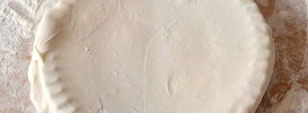 домашние чебуреки с мясом. Шаг 9