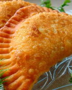 Хрустящие чебуреки с мясной начинкой