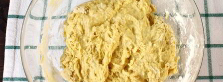 тесто для чебуреков на кефире. Шаг 7