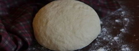 тесто на кефире для чебуреков. Шаг 7