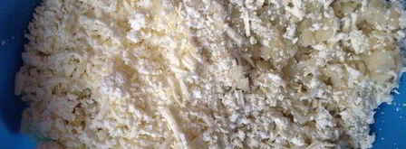 тонкие чебуреки с картофельной начинкой. Шаг 3