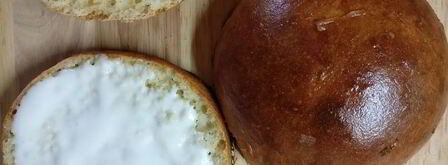 чизбургер с курицей и домашней булочкой. Шаг 10