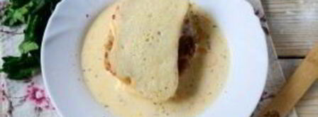 чизбургер во французском тосте. Шаг 9