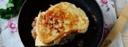 чизбургер во французском тосте. Шаг 10