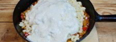 макароны чизбургер. Шаг 9