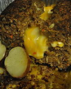 Мясной хлеб-чизбургер