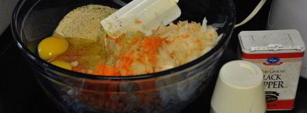 мясной хлеб-чизбургер. Шаг 3