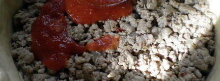 мясной пирог чизбургер. Шаг 7