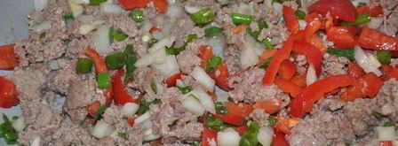 запеченная паста чизбургер. Шаг 4