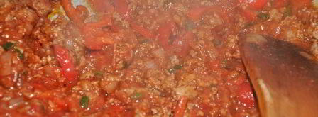 запеченная паста чизбургер. Шаг 5