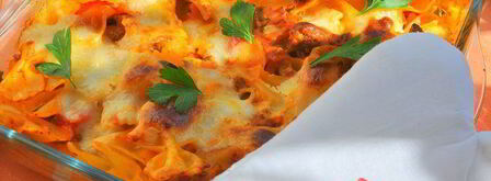 запеченная паста чизбургер. Шаг 9